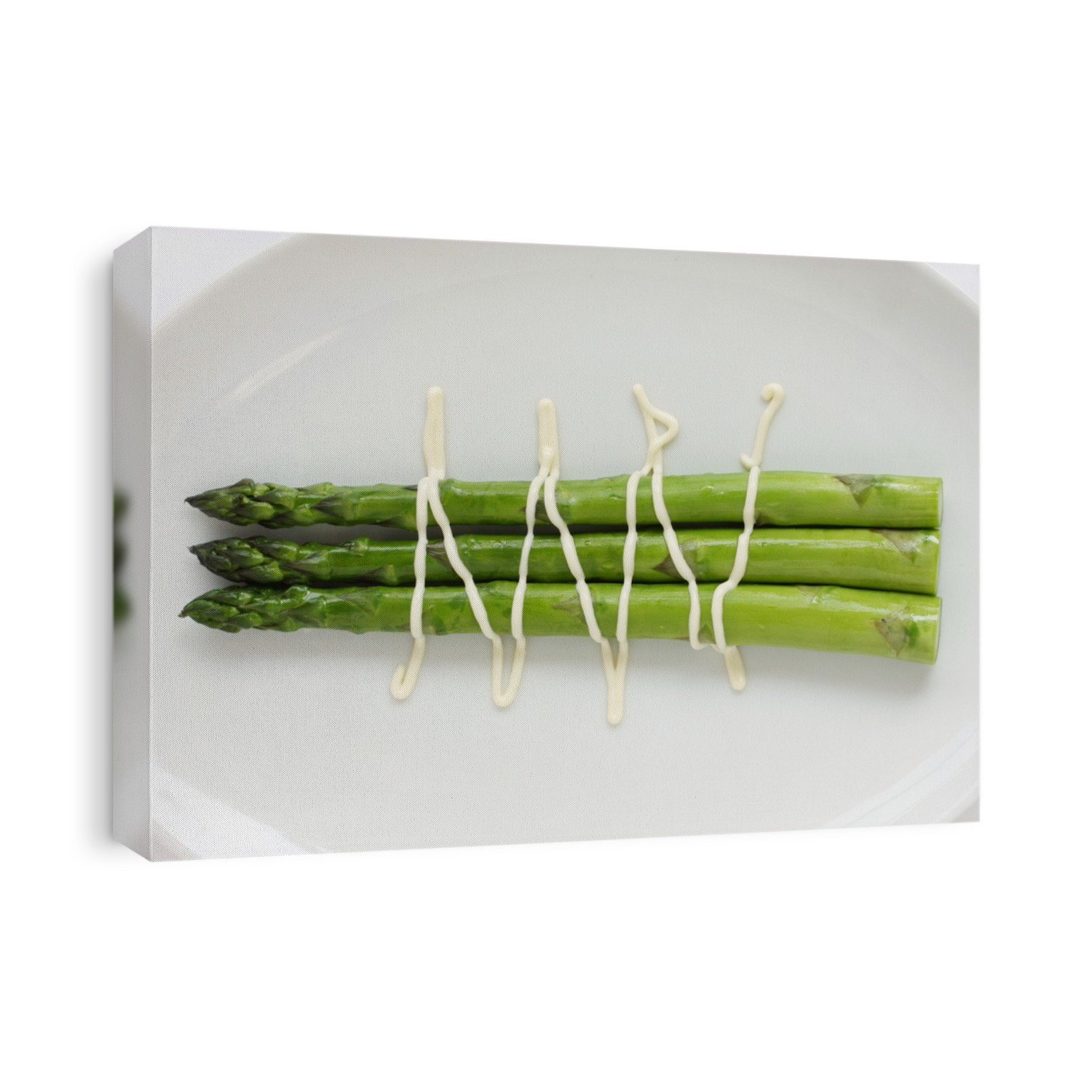 Green Asparagus with Hollandaise sauce