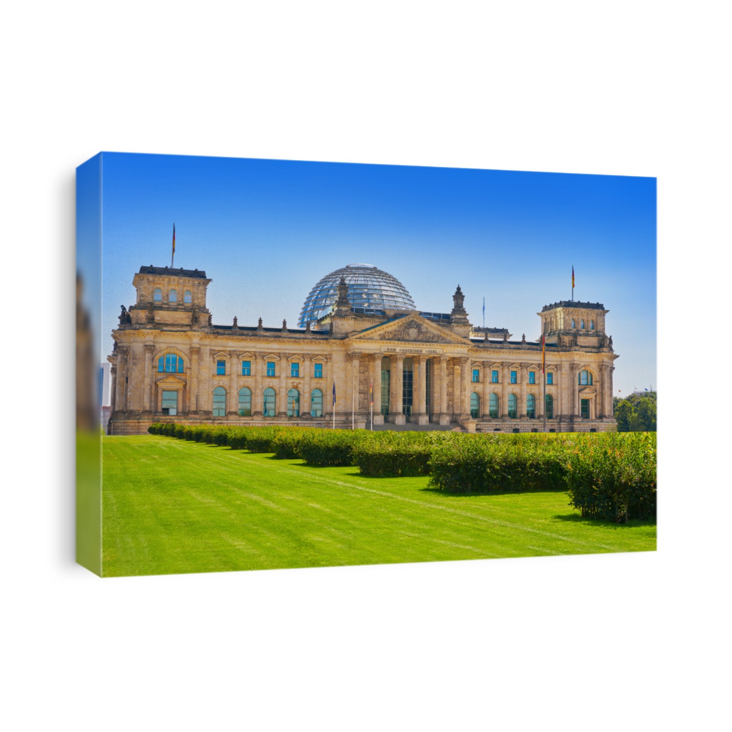 The Reichstag Berlin building Deutscher Bundestag in Germany