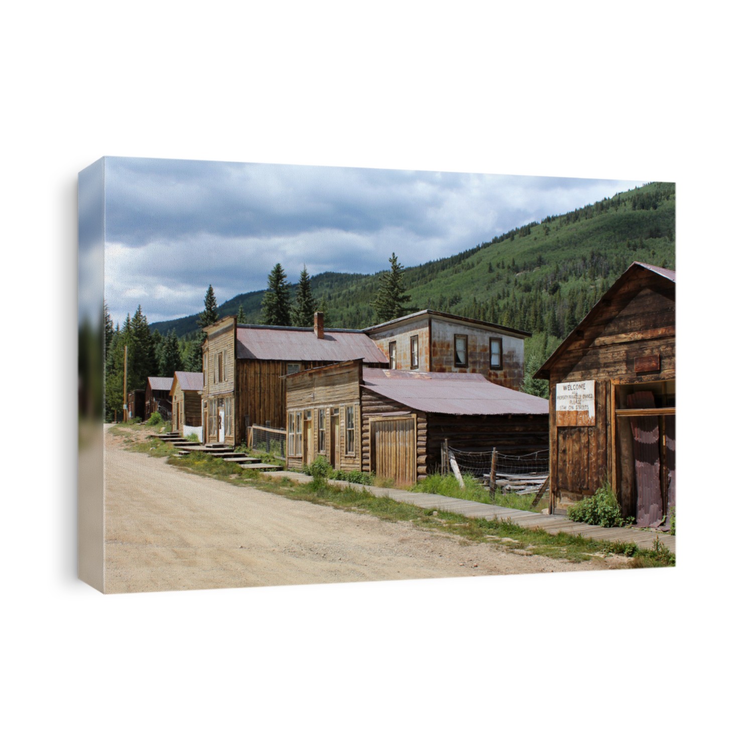 Saint Elmo: ghost town in Colorado, US West